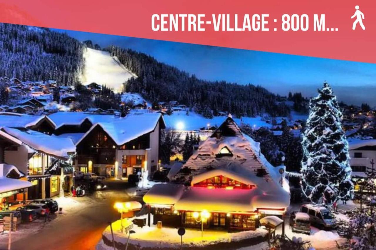 Red Apple Carroz Duplex De Charme Wifi Parking Balcon Tv Ski-Bus Les Carroz d'Araches Exterior photo